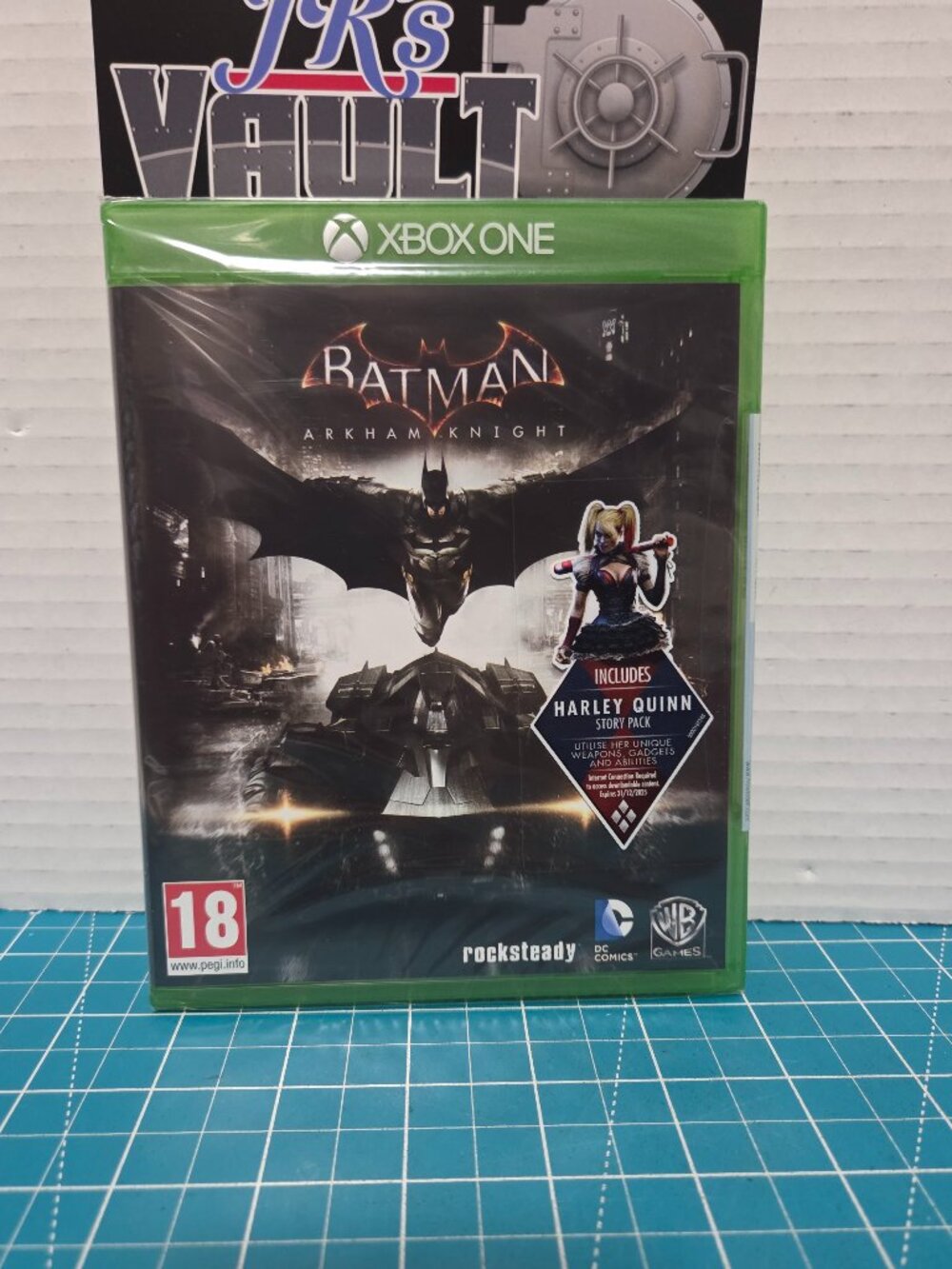 Batman Arkham Knight W/ Harley Quinn Pack Xbox One New Sealed